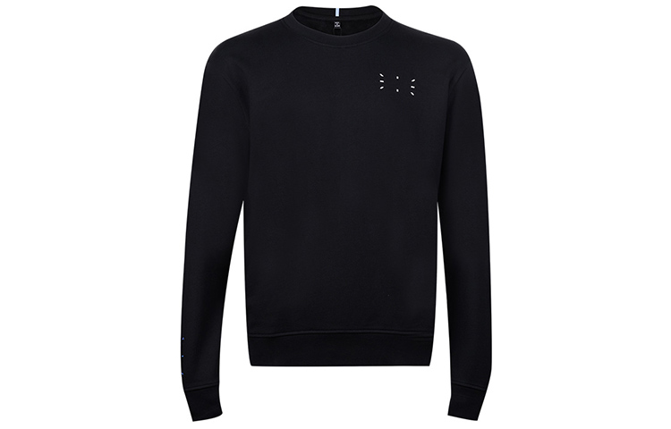 Alexander McQueen FW21 Chest Detail Crewneck Sweatshirt Black () 624715-RQR20-1000