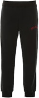 Alexander McQueen FW21 Embroidered Cotton Jogger Sweatpants Black 599618-QRX82-1000 Alexander McQueen FW21 Embroidered Cotton Jogger Sweatpants Black 599618-QRX82-1000