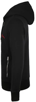 Sudadera Negra con Cremallera y Logo Bordado Alexander McQueen FW21 599617-QRX82-1000 Lookbook Sudadera Negra con Cremallera y Logo Bordado Alexander McQueen FW21 599617-QRX82-1000