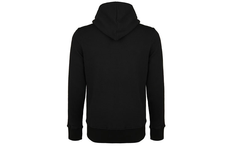 Shop Sudadera Negra con Cremallera y Logo Bordado Alexander McQueen FW21 599617-QRX82-1000