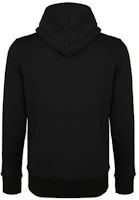 Shop Alexander McQueen FW21 刺繡標誌黑色拉鍊外套襯衫 599617-QRX82-1000