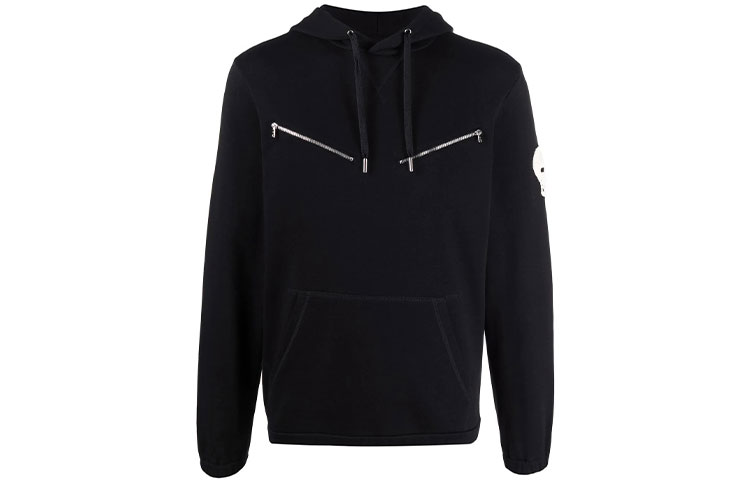Alexander McQueen FW21 Knit Skull Hoodie Black () 664953-QRX43-1000