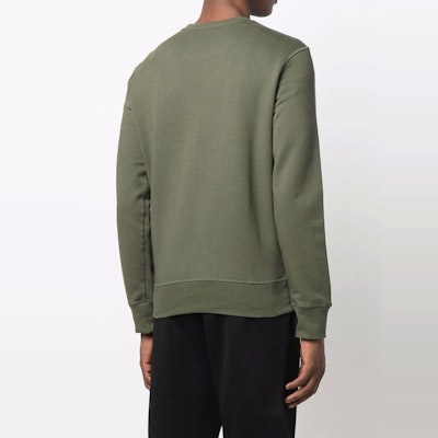 알렉산더 맥퀸 FW21 로고 프린트 그린 맨즈 크루넥 스웻셔츠. 688713-QSZ81-0904 Shop 알렉산더 맥퀸 FW21 로고 프린트 그린 맨즈 크루넥 스웻셔츠. 688713-QSZ81-0904