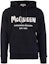 Order Alexander McQueen FW21 Logo印花黑色連帽衫 665401-QRZ71-0901