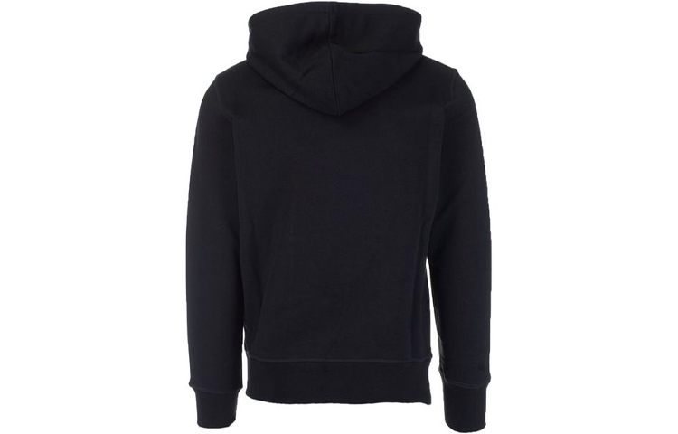 Lookbook Alexander McQueen FW21 Logo印花黑色連帽衫 665401-QRZ71-0901