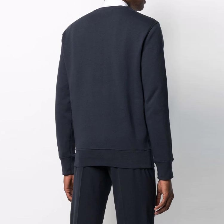 Purchase Alexander McQueen 2021秋冬 骷髏字母刺繡標誌連帽衛衣 藍色 662584-QRX43-0903