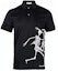 Buy Alexander McQueen FW21 Kemeja Polo Lengan Pendek Cetak Skull Hitam 662555-QRZ80-0901