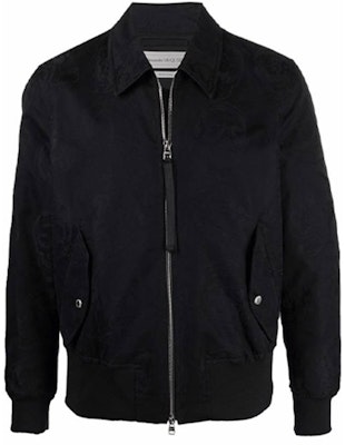 Alexander McQueen FW21 Solid Black Zipper Jacket. 662319-QRS21-1000 Buy Alexander McQueen FW21 Solid Black Zipper Jacket. 662319-QRS21-1000