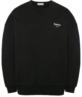 亚历山大麦昆FW21纯色黑色长袖卫衣. 659611-QRX87-1000 Order 亚历山大麦昆FW21纯色黑色长袖卫衣. 659611-QRX87-1000