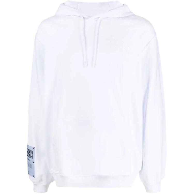 Alexander McQueen FW21 Solid Color Printed Sweatshirt White () 624727-RQT64-9000