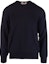 Order Alexander McQueen FW21 Solid Color Wool Pullover Sweater Blue 663621-Q1XBM-4061