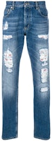 Alexander McQueen FW21 Vintage Straight Jeans Men’s Blue 505409-QKY39-4001 Alexander McQueen FW21 Vintage Straight Jeans Men’s Blue 505409-QKY39-4001