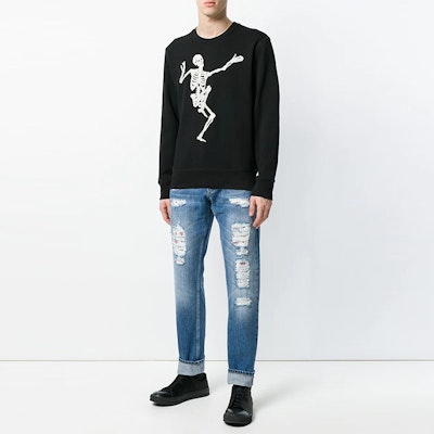 Alexander McQueen FW21 復古直筒牛仔褲 男款 藍色 505409-QKY39-4001 Lookbook Alexander McQueen FW21 復古直筒牛仔褲 男款 藍色 505409-QKY39-4001