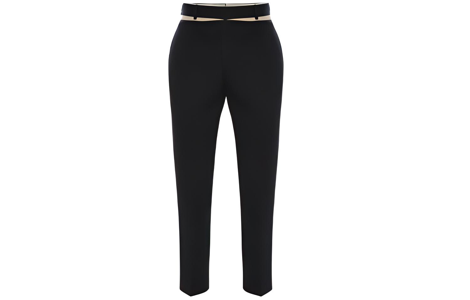 Alexander McQueen FW21 Wool Cargo Suit Pants for Men. 653529-QRU58-4100