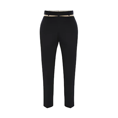 Alexander McQueen FW21 Wool Cargo Suit Pants for Men. 653529-QRU58-4100
