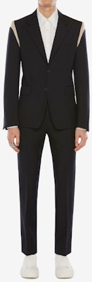 Pantalones Cargo de Lana Alexander McQueen FW21 para Hombre. 653529-QRU58-4100 Lookbook Pantalones Cargo de Lana Alexander McQueen FW21 para Hombre. 653529-QRU58-4100