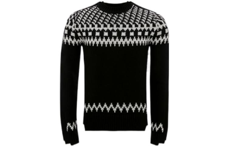 Order Alexander McQueen FW22  Black Crewneck Cashmere Knit Sweater. 712778-Q1XGB-1001