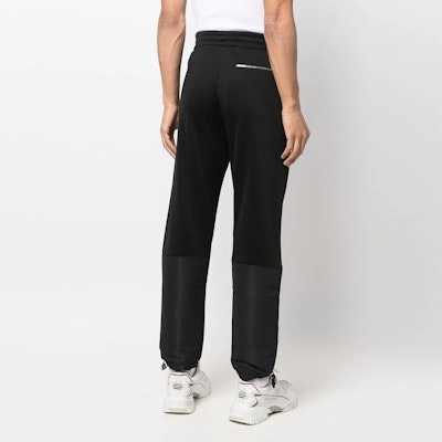 Alexander McQueen FW22 Seluar Jogger Hitam Knit Tirus Gaya Sukan Lelaki. 701304QTX531000 Shop Alexander McQueen FW22 Seluar Jogger Hitam Knit Tirus Gaya Sukan Lelaki. 701304QTX531000