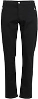 Alexander McQueen FW22 Black Low-Waist Slim Straight Jeans. 705174-QTY49-1000 Alexander McQueen FW22 Black Low-Waist Slim Straight Jeans. 705174-QTY49-1000