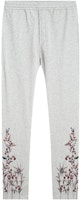 Alexander McQueen FW22 Grey Floral Embroidery Knit Track Pants. 463988-DJX43-1401 Alexander McQueen FW22 Grey Floral Embroidery Knit Track Pants. 463988-DJX43-1401