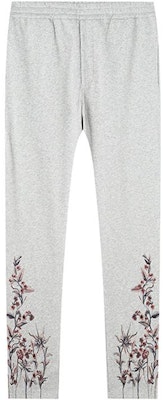 Alexander McQueen FW22 Grey Floral Embroidery Knit Track Pants. 463988-DJX43-1401 Buy Alexander McQueen FW22 Grey Floral Embroidery Knit Track Pants. 463988-DJX43-1401