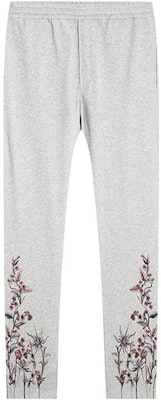 Alexander McQueen FW22 Grey Floral Embroidery Knit Track Pants. 463988-DJX43-1401 Order Alexander McQueen FW22 Grey Floral Embroidery Knit Track Pants. 463988-DJX43-1401