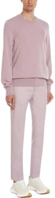 Alexander McQueen FW22 Light Purple Crewneck Cashmere Sweater. 684310-Q1JCP-5953 Purchase Alexander McQueen FW22 Light Purple Crewneck Cashmere Sweater. 684310-Q1JCP-5953