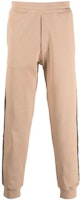 Alexander McQueen FW22 Logo Trim Elastic Knit Joggers in Camel Brown 705012-QTX75-0906 Alexander McQueen FW22 Logo Trim Elastic Knit Joggers in Camel Brown 705012-QTX75-0906