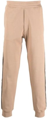 알렉산더 맥퀸 FW22 로고 트림 엘라스틱 니트 조거 팬츠 카멜 브라운 705012-QTX75-0906 Buy 알렉산더 맥퀸 FW22 로고 트림 엘라스틱 니트 조거 팬츠 카멜 브라운 705012-QTX75-0906