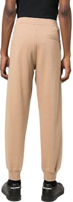 알렉산더 맥퀸 FW22 로고 트림 엘라스틱 니트 조거 팬츠 카멜 브라운 705012-QTX75-0906 Shop 알렉산더 맥퀸 FW22 로고 트림 엘라스틱 니트 조거 팬츠 카멜 브라운 705012-QTX75-0906