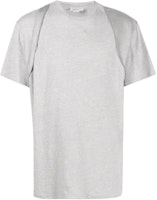 Alexander McQueen FW22 Raglan Short Sleeve Tee Grey Relaxed Fit 639972QTX041-401 Alexander McQueen FW22 Raglan Short Sleeve Tee Grey Relaxed Fit 639972QTX041-401