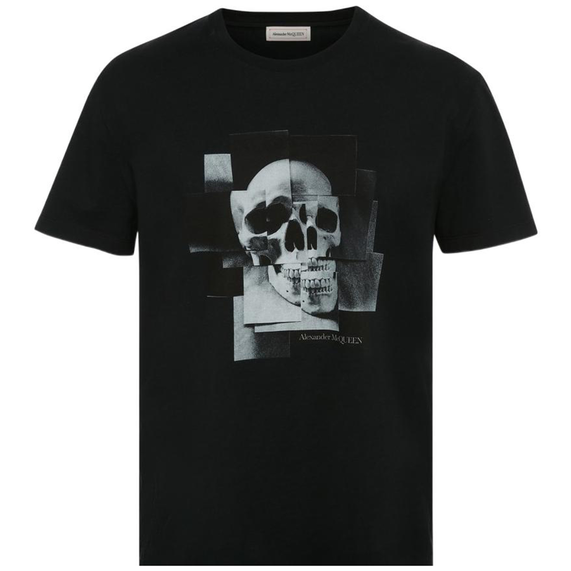 Alexander McQueen FW22  Skull Graphic Black T-Shirt 704988-QTZ09-0901