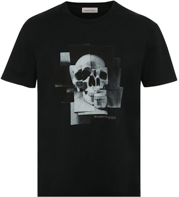 亚历山大·麦昆 FW22 黑色骷髅图案T恤 704988-QTZ09-0901 Buy 亚历山大·麦昆 FW22 黑色骷髅图案T恤 704988-QTZ09-0901
