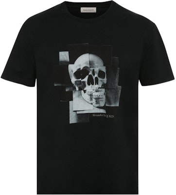 亚历山大·麦昆 FW22 黑色骷髅图案T恤 704988-QTZ09-0901 Order 亚历山大·麦昆 FW22 黑色骷髅图案T恤 704988-QTZ09-0901