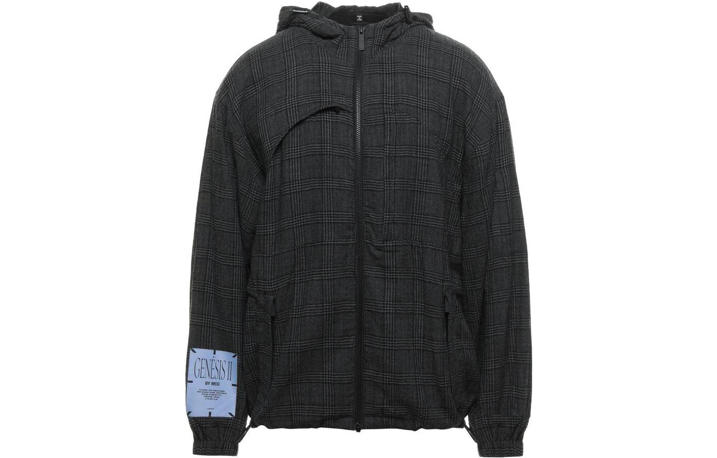 Alexander McQueen FW22 Black Knit Jacket with Solid Logo Patch Long Sleeve 623393-RPA06-1000