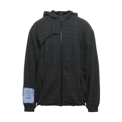 Alexander McQueen FW22 Black Knit Jacket with Solid Logo Patch Long Sleeve 623393-RPA06-1000