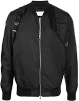 Alexander McQueen FW22 Black Solid Zip-Up Long-Sleeve Jacket 678074-QSR15-1000 Alexander McQueen FW22 Black Solid Zip-Up Long-Sleeve Jacket 678074-QSR15-1000