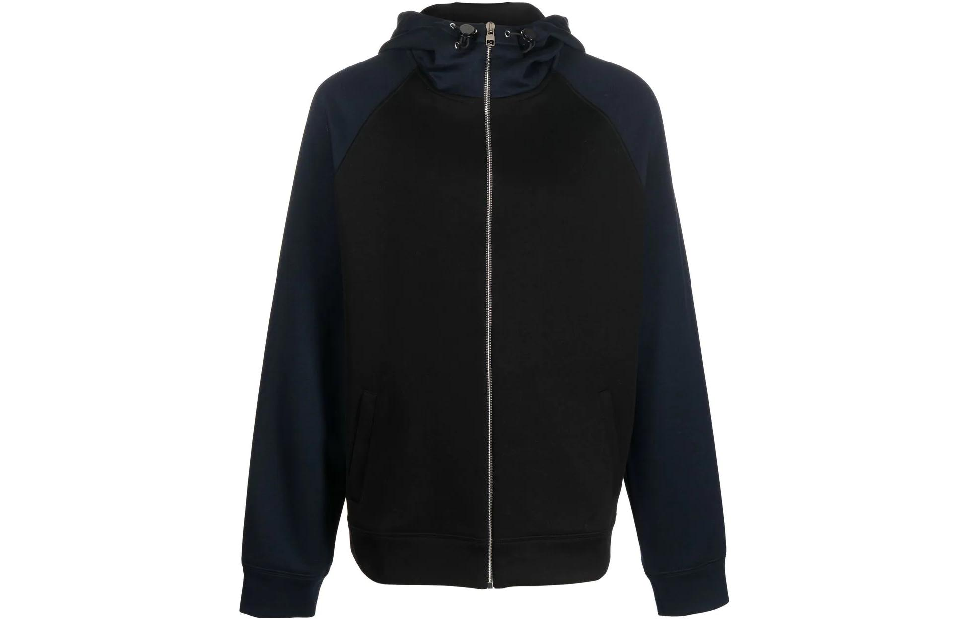 Alexander McQueen FW22 Black Zip Hoodie Baseball Jacket  Back to School. 701305QTZ150901\BLACK