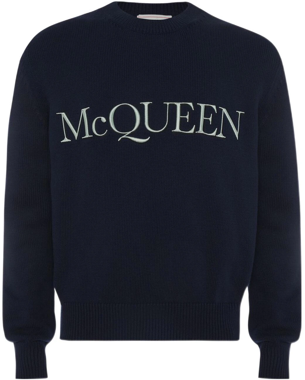alexander-mc-queen-fw-22-embroidered-crewneck-sweatshirt-navy-blue-651184-q1-xay-4064