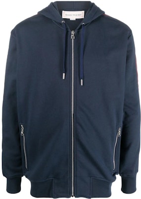 亞歷山大·麥昆 FW22 logo拉鍊衛衣 藍色夾克 654794-QTX75-0913 Order 亞歷山大·麥昆 FW22 logo拉鍊衛衣 藍色夾克 654794-QTX75-0913