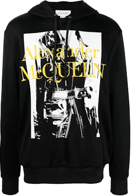 Sudadera Negra Alexander McQueen FW22 con Logo Estampado y Manga Larga 711147QTZ450901 Buy Sudadera Negra Alexander McQueen FW22 con Logo Estampado y Manga Larga 711147QTZ450901