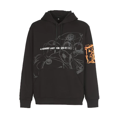 Alexander McQueen FW22 Patterned Logo Print Black Hoodie Men 624727-RTT21-1000