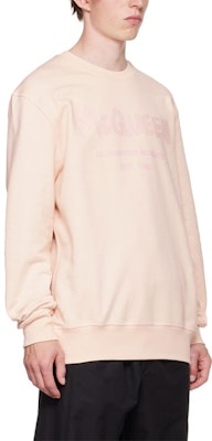 Alexander McQueen 2022秋冬男款粉色標誌印花連帽運動衫。 688713-QTZ81-0907 Purchase Alexander McQueen 2022秋冬男款粉色標誌印花連帽運動衫。 688713-QTZ81-0907