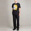 Shop 亚历山大麦昆 FW22 男士黑色骷髅标志印花圆领T恤 711173-QTZ46-0901