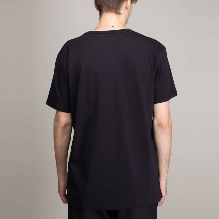 Alexander McQueen FW22 Skull Logo Print Black Crewneck T-Shirt for Men 711173-QTZ46-0901 圖 6