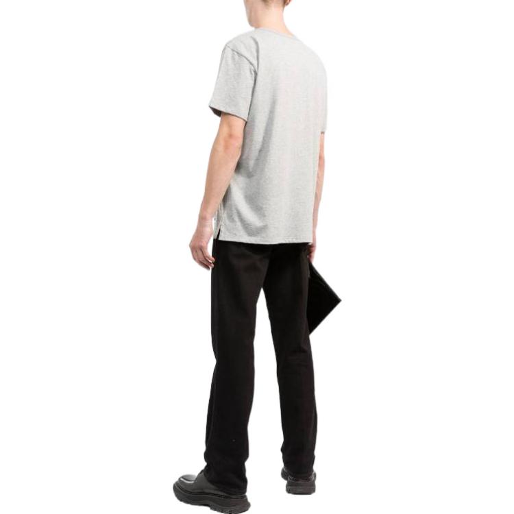 Alexander McQueen FW22 Skull Print Crew Neck Grey  T-Shirt. 710938QTZ330902 圖 4