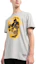 Purchase アレキサンダーマックイーン FW22 スカルプリント クルーネック グレー Tシャツ 710938QTZ330902