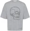 Buy Alexander McQueen FW22 Skull Print Crew Neck T-Shirt Grey White 735266-QUZ43-0902