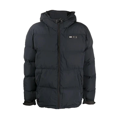 Alexander McQueen FW22 Solid Logo Patch Black Casual Jacket 695934-RRA17-1000
