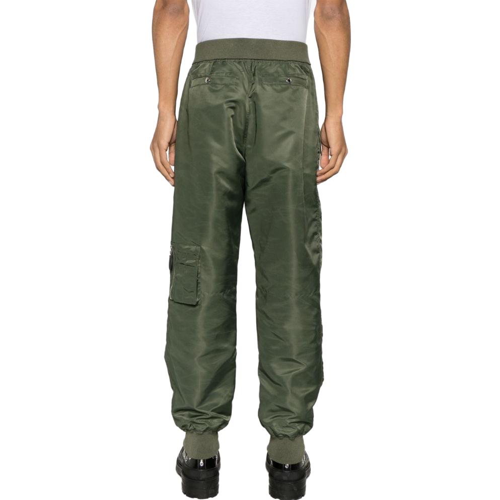 Shop アレキサンダー・マックイーン FW23 グリーン ルーズフィット ジョガーパンツ. 774185-QRAAK-3360